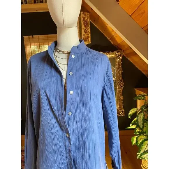 Appleseeds Shirt Purple Blue - Picture 4 of 4